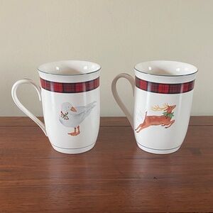 Arita Animal Print Mugs - Set of 2